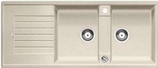 BLANCO 515590 ZIA 8 S SILGRANITPuraDur mit Ablauffernbedienung mit Zubehör reversibel Sand
